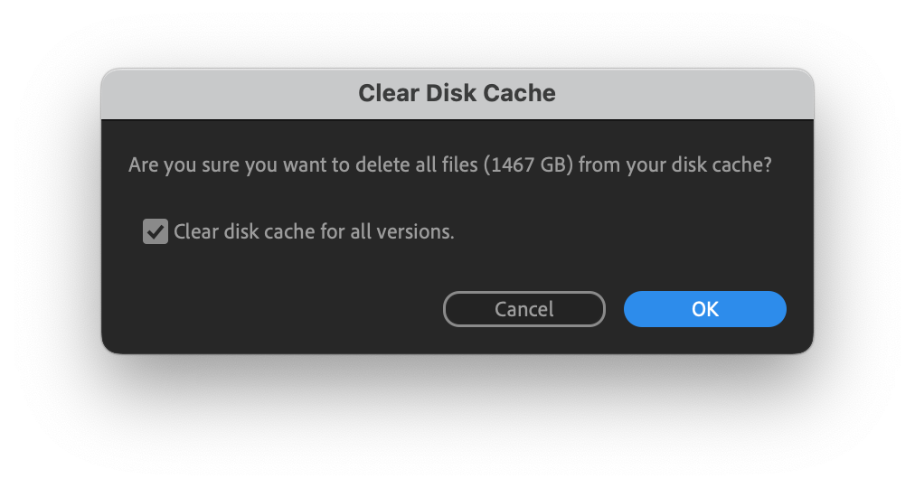 DiscCacheDelete DiscCacheDelete